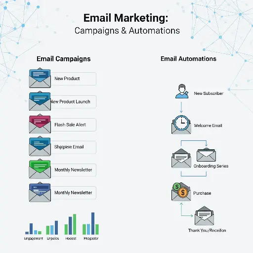Email Marketing – Campagnes & Automatisations
